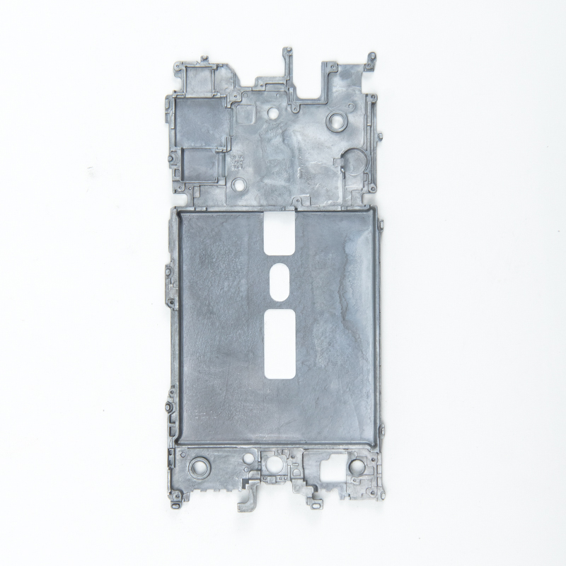 鋁合金鑄造通信電子手機中板壓鑄件產品視頻展示